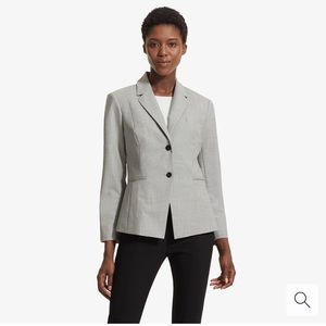 MMLafleur Ross Blazer Light Gray Tropical Wool NWT